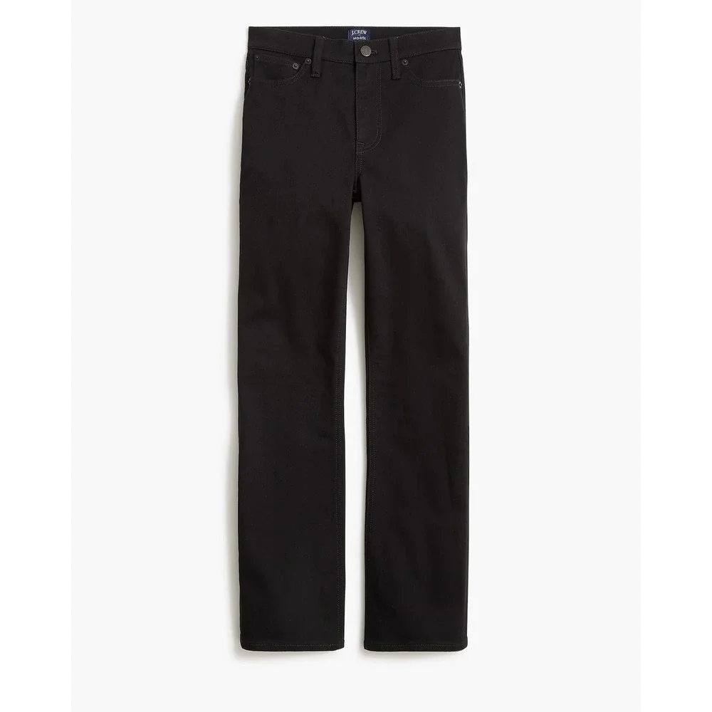 J Crew Flare Crop Jeans 30 Black NWT Bootcut All Day Stretch BT057‎ J.Crew